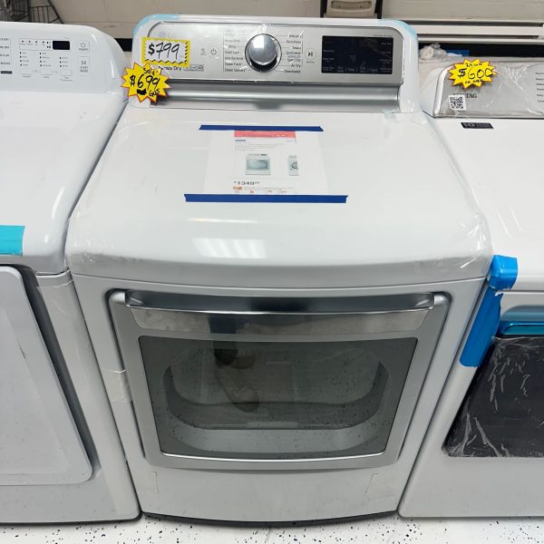 LG Gas Dryer Top Load- White
