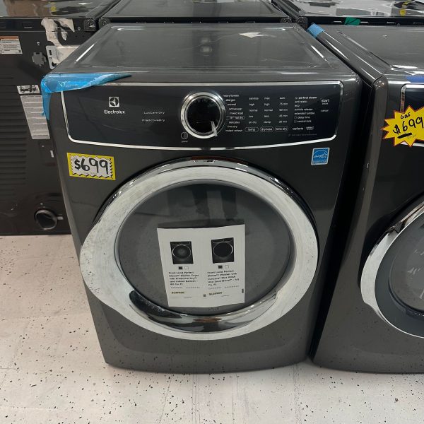 ELECTROLUX Front Load Perfect Steam Gas Dryer with LuxCare® Dry and Instant Refresh – 8.0 Cu. Ft.