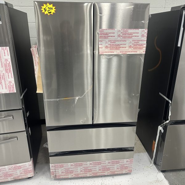 SAMSUNG 31 cu.ft Mega capacity 4 door french door refrigerator with dual auto ice maker in stainless steel