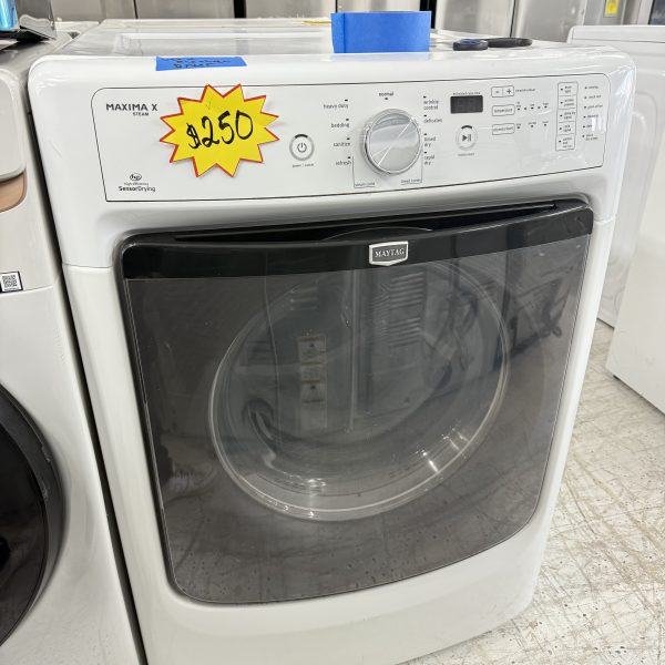 Maytag electric dryer white