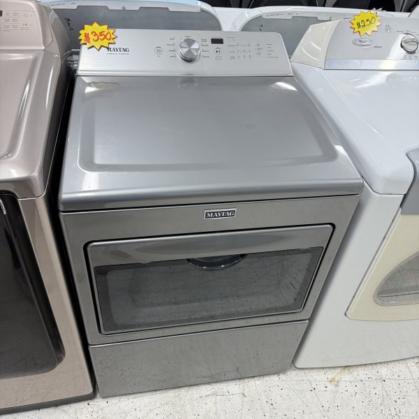 Maytag electric dryer stainless steel